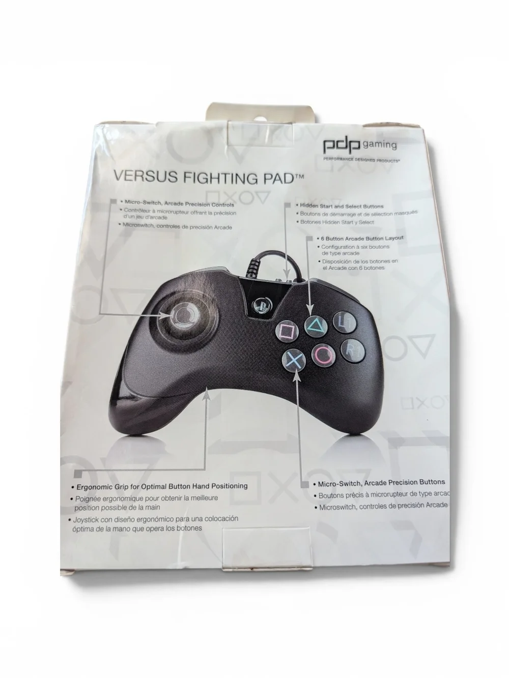 PDP Versus Fighting Pad Arcade Controller for PS3 - Black